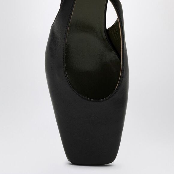 Chic Slingback Pumps with Chain Ankle Strap - Picture 3 of 4